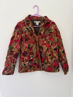 Quilted Floral Jacket